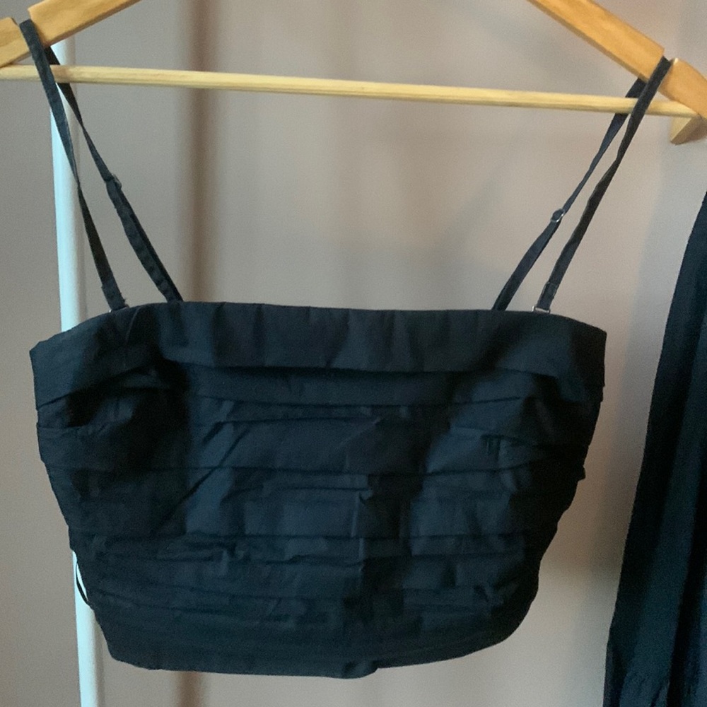 Abercrombie ruched bandeau top